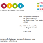 Dal MIUR il premio Scuola Digitale
