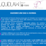 Vademecum operativo DAD per le scuole